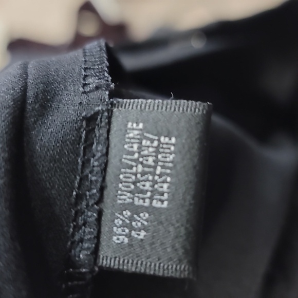 LAFAYETTE 148 New York Straight Leg Black Trouser Pants - Picture 11 of 11